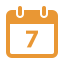 schedule icon - day 7